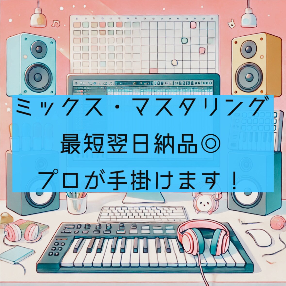 あなたの音源をプロクオリティにミックスします サービススタート特別価格！即使える高音質に仕上げます！ イメージ1