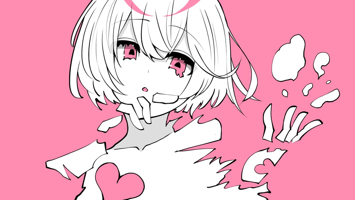 ボカロ曲歌ってみたMV、これらのイラストを描きます ご要望に沿った絵を描きます！(バストアップ構図のみ) イメージ5