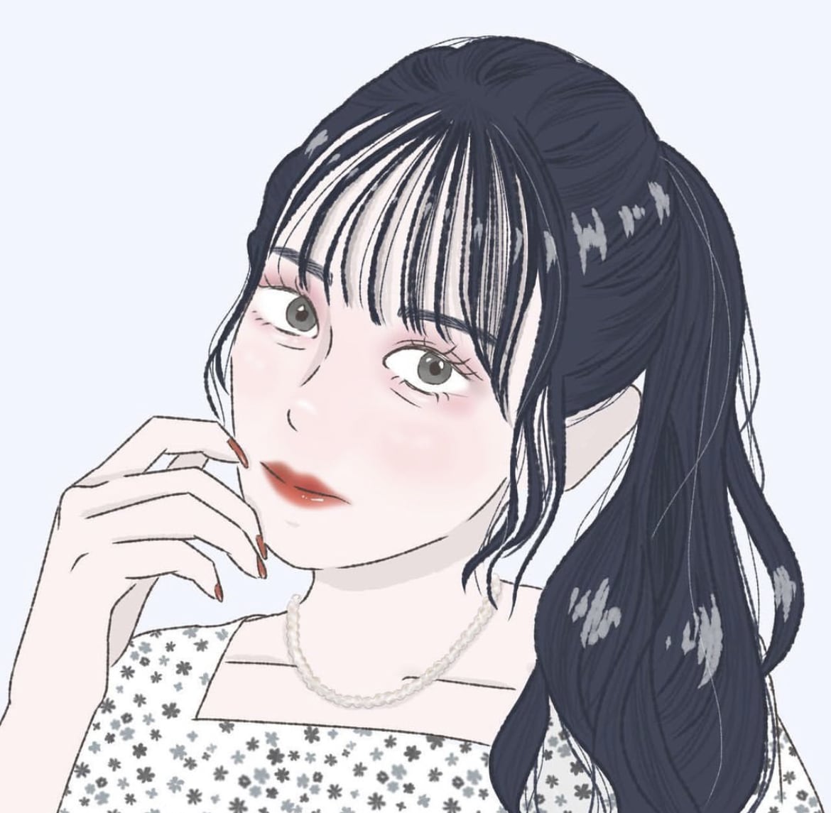 おしゃれ＋可愛いイラスト描きます 商業用、SNS等のアイコン利用OK☺︎似顔絵も可愛く再現♡ イメージ5