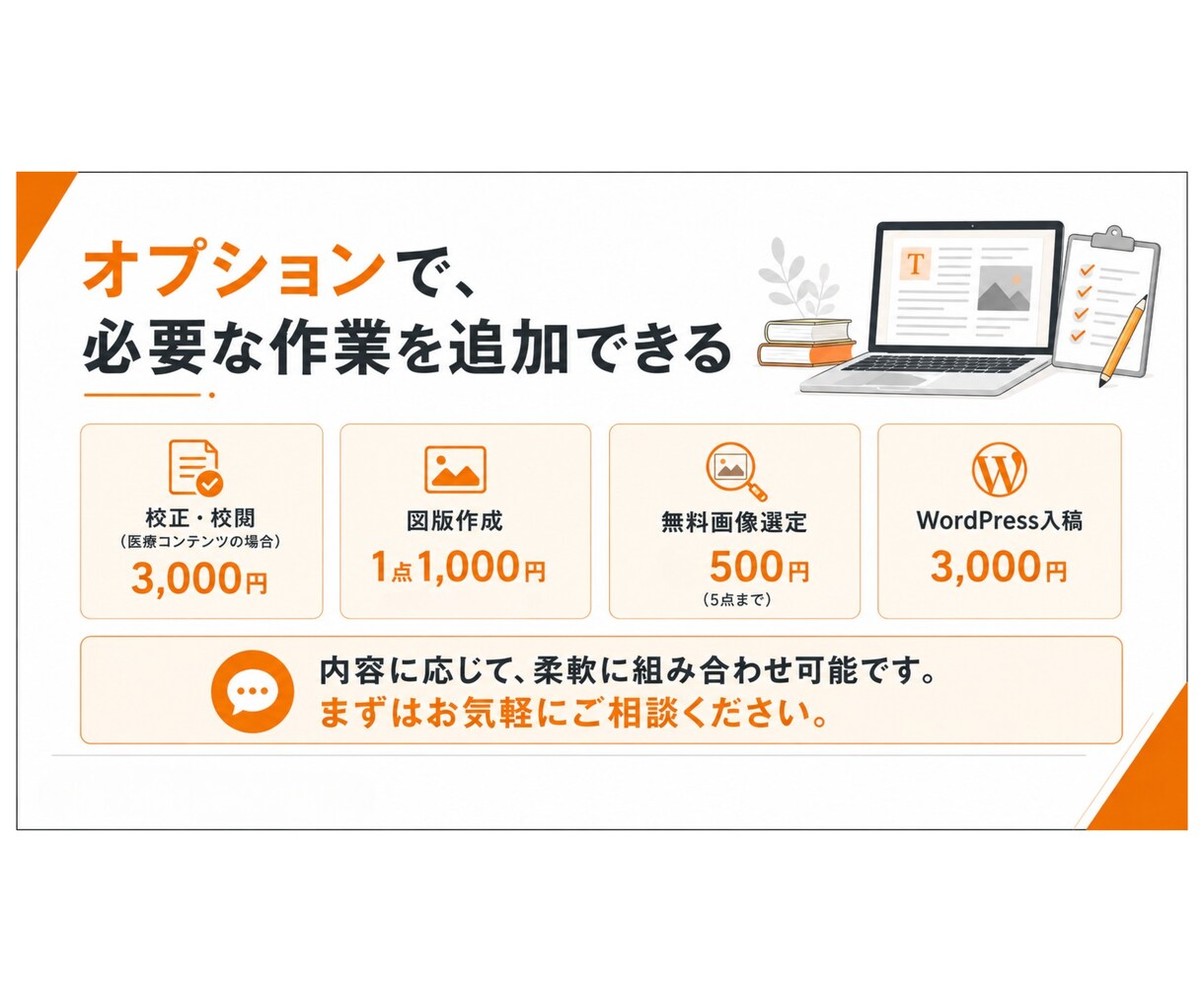 SEO記事5本パックでコスト削減支援します 構成作成・タイトル調整・description・校正も対応 イメージ9