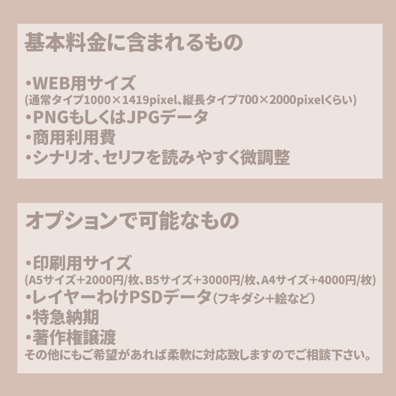 カラー/モノクロの漫画を描きます ウェブ用、広告用、記念漫画など何でもご相談下さい！ イメージ4