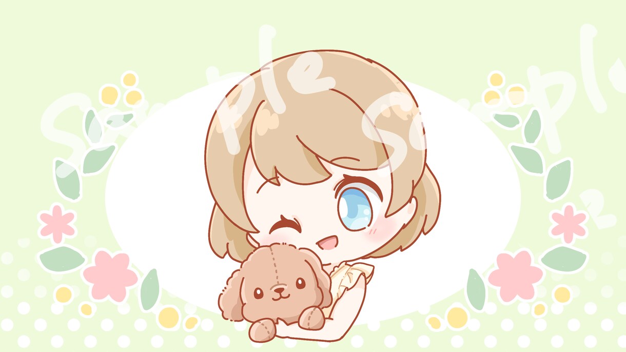 ゆるふわなイラスト描きます 可愛いYouTubeのサムネなど、ゆるふわな絵描きます！ イメージ5
