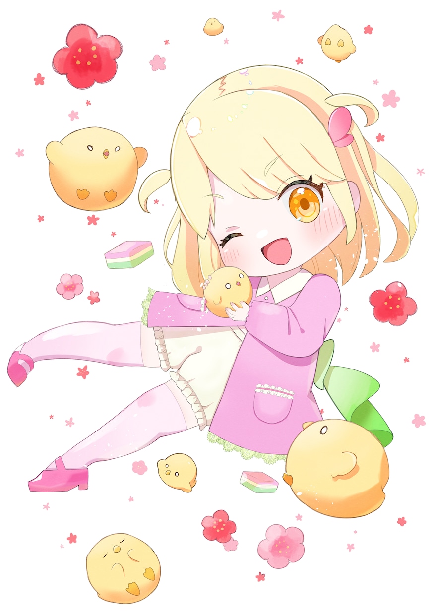 乙女心をくすぐる可愛いアニメ風イラスト描きます SNSやゲームアイコンに！等身とデフォルメからお選び頂けます イメージ3