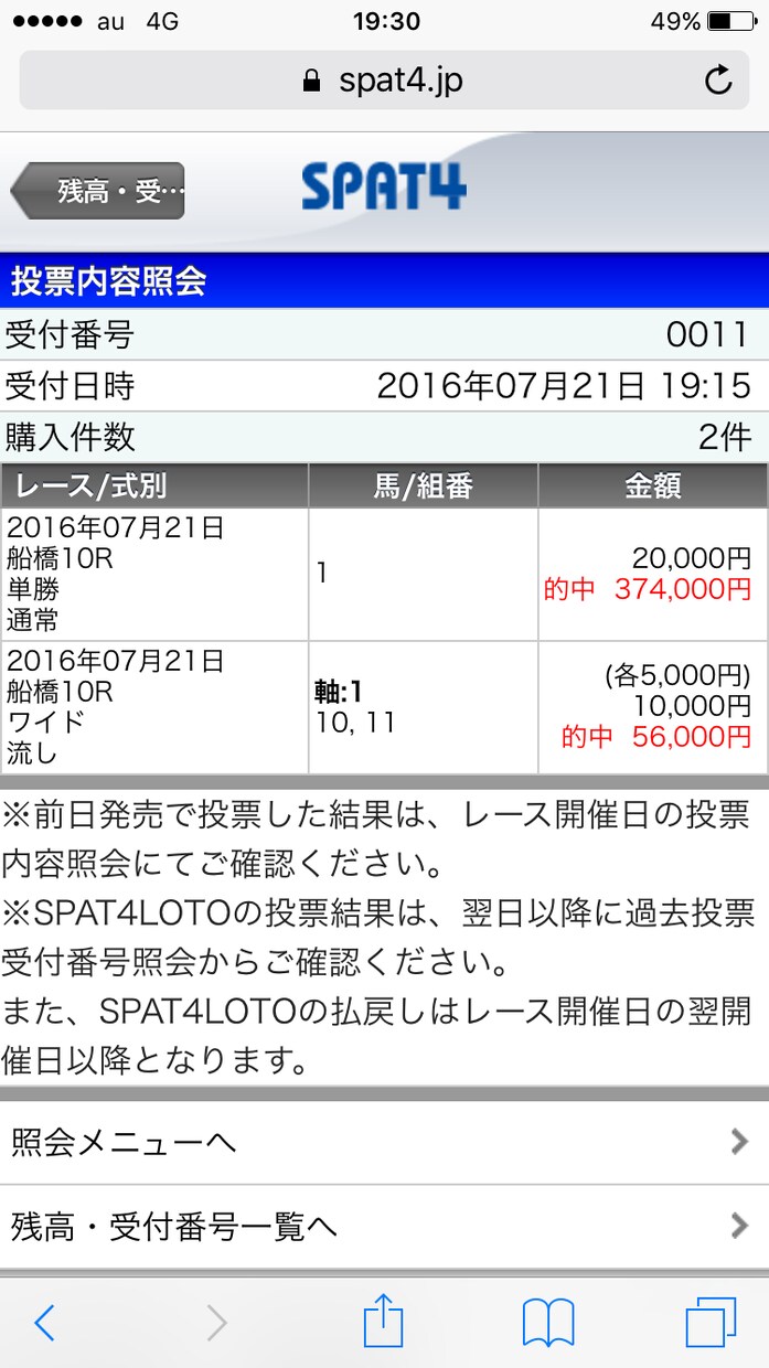 実績充分！安心競馬予想！ イメージ2