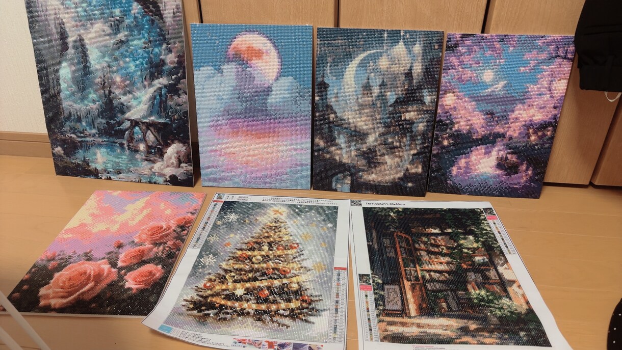 ダイヤモンドアート作成代行します 作りかけの商品や買ったけど手付かずの商品は御座いませんか？ イメージ2
