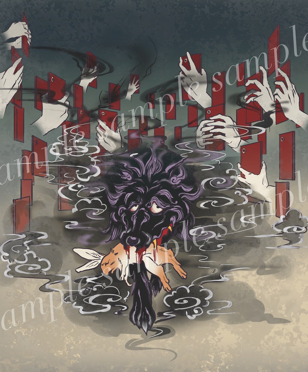 一枚絵のイラストを描きます 表紙やサムネイルなど、パッと目を惹く一枚絵が必要な方へ イメージ4