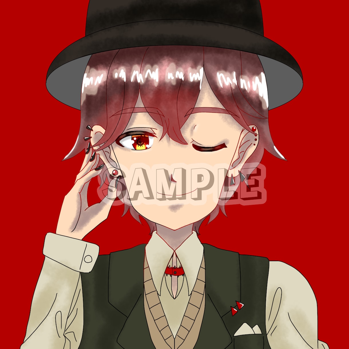 最短即日|可愛いアニメ風SNSアイコン描きます 早くて可愛い女の子イラスト描きます！ イメージ3