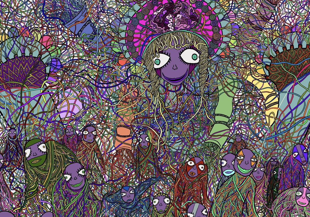 唯一無二の絵を描きます 細かすぎて伝わらないアートを出品中 イメージ2