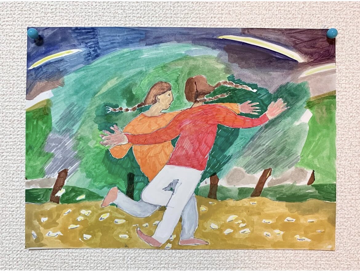 アナログならではの柔らかな魅力ある作品を提供します 絵の具の滲みや手描きの筆跡を活かした温かい作風が得意です。 イメージ3