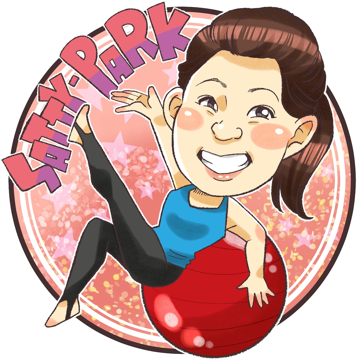 SNS用のキャラクター似顔絵アイコンを描きます SNSのアイコンにピッタリ、可愛いキャラクター似顔絵です イメージ6
