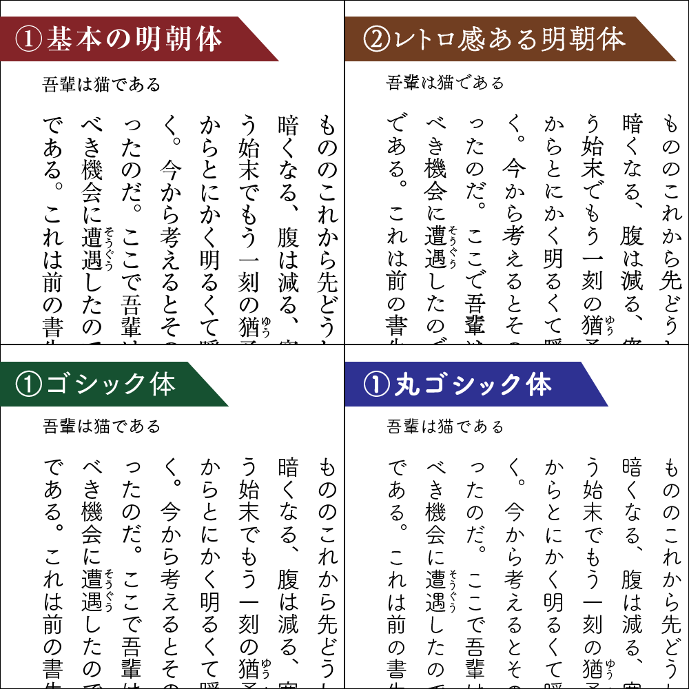 小説同人誌の本文印刷用データ作成します その小説、キレイな文字組の同人誌にしませんか？ イメージ2