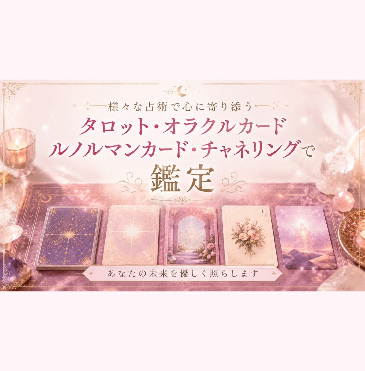 優しく癒しながら丁寧に電話で占います 電話占い×ヒーリング。HSPさん、真面目ながんばり屋さん歓迎 イメージ3