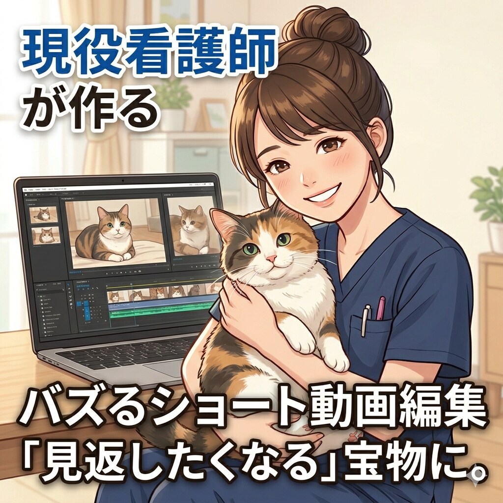 最高74万再生の現役運用者が魅力的に編集します また見たいを形に。大切な思い出をバズるクオリティへ格上げ。 イメージ1