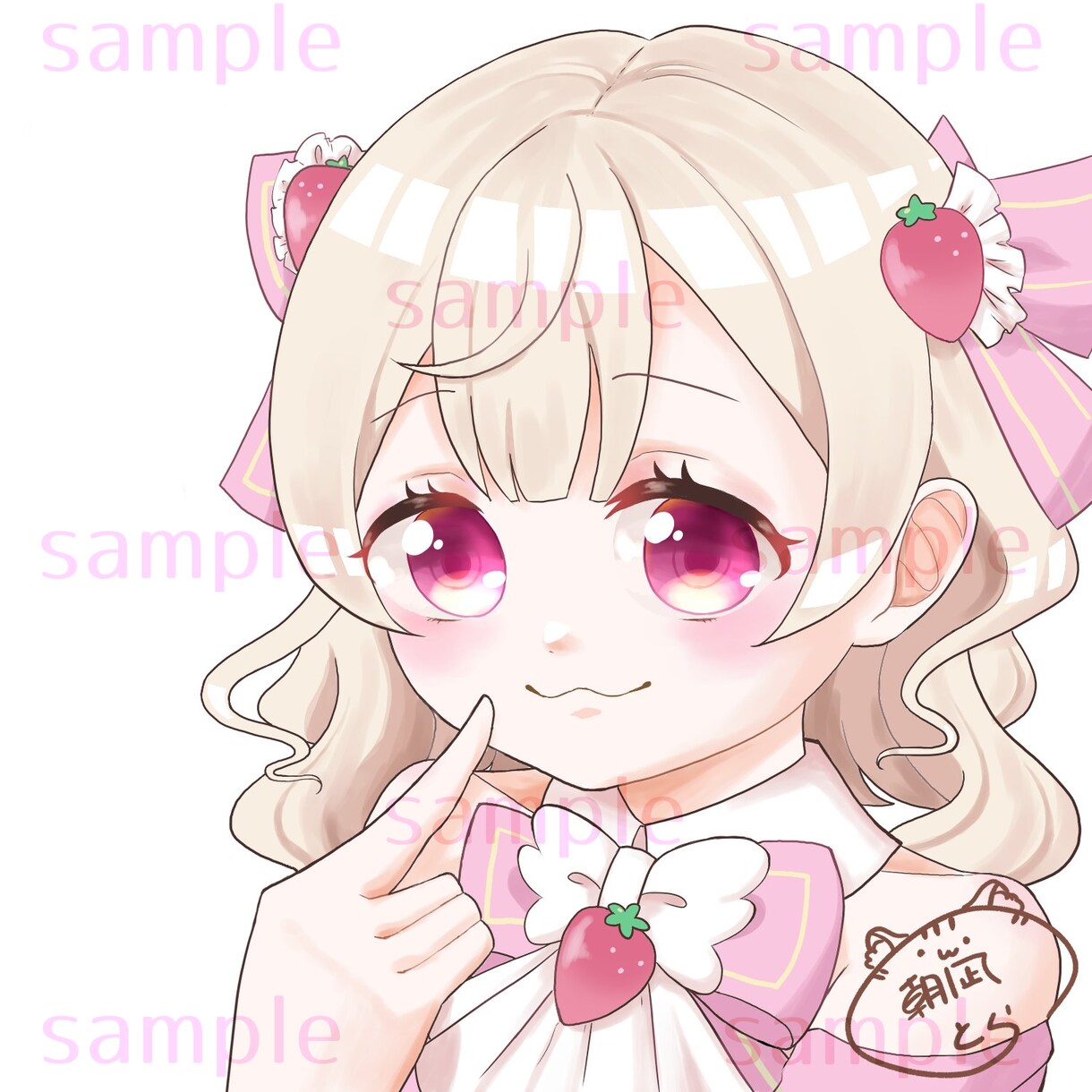 キュートで魅力的なアイコン、SDイラスト制作します アイコン、SDイラストなど！デザインから可能です◎ イメージ9