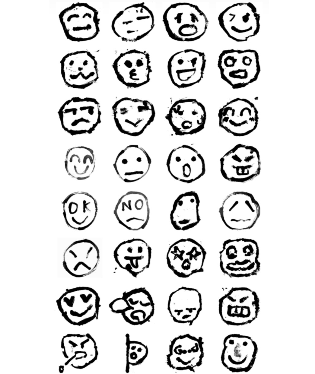 身体の一部を使って、あなたの似顔絵を描きます 結婚式のウェルカムボード等にも使えるイラストです！ イメージ3
