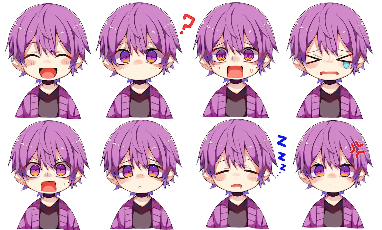 可愛いSNSのアイコンを描きます その他ミニキャラ、デフォルメキャラも描きます！ イメージ4