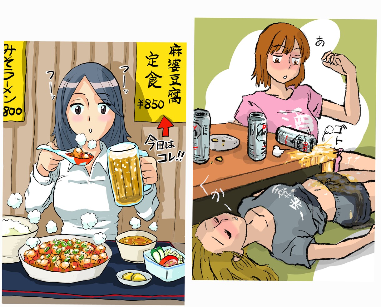 いろんなイラスト描きます 一般的なものから、ニッチなものまで描きます(商用も対応可) イメージ5