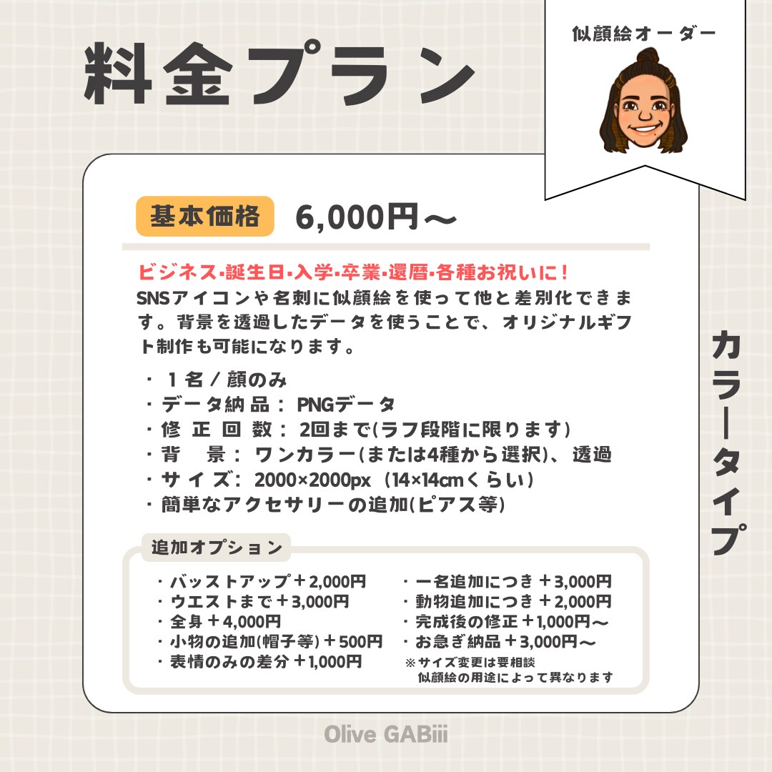 周りと差別化！素敵な似顔絵を描きますます アイコンや名刺、グッズ制作などにつかえる！ イメージ2