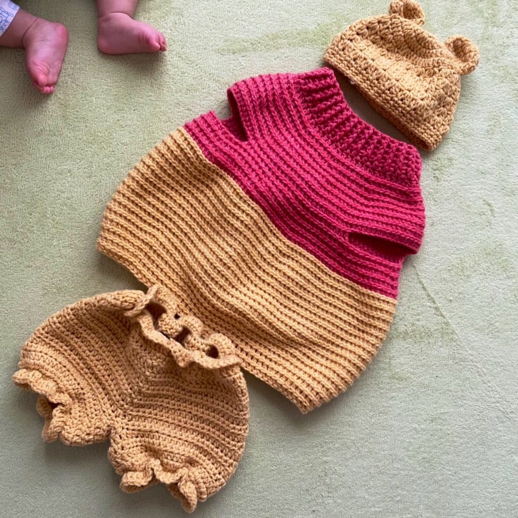 かぎ針編みの編み物代行致します ベビー用の服や小物を編むのが得意です！ イメージ1