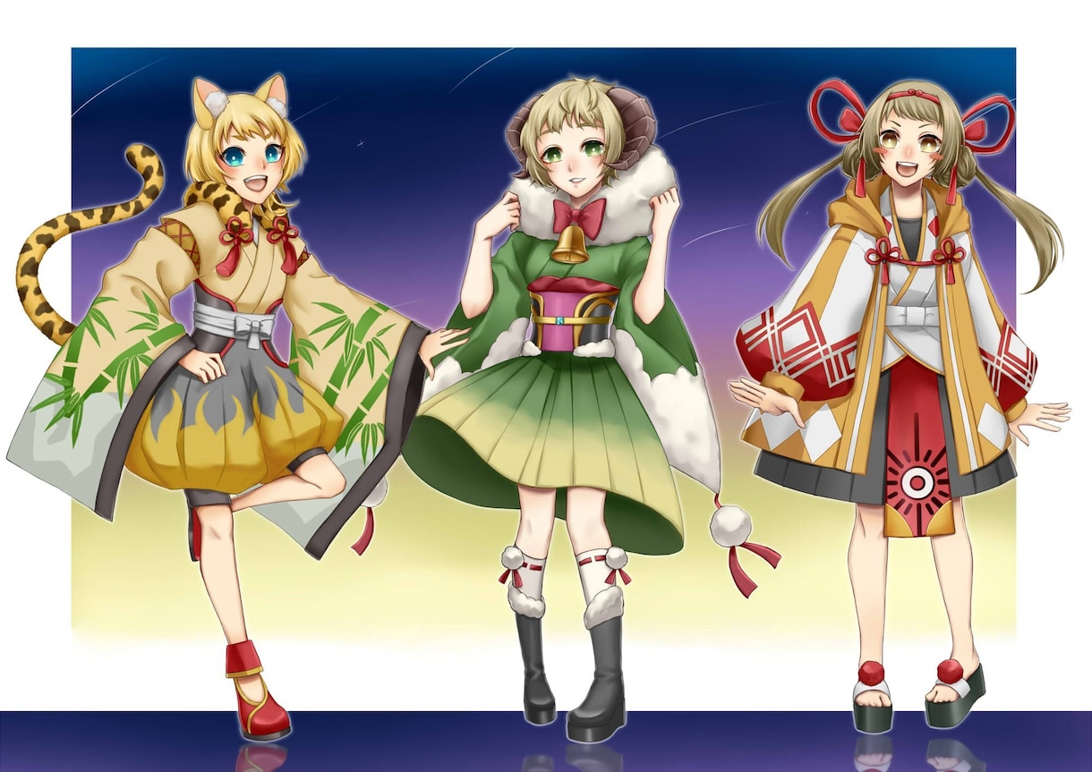 立ち絵イラスト描きます 動画用イラストやキービジュアルに イメージ5