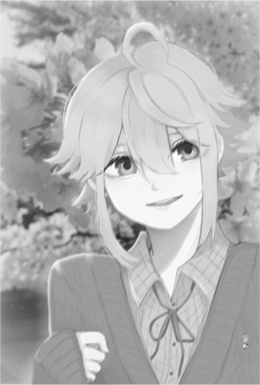 SNSアイコン向けのサイズイラスト受け付けてます 可愛い女の子、中性的なイラストが好きな方にオススメです！ イメージ6
