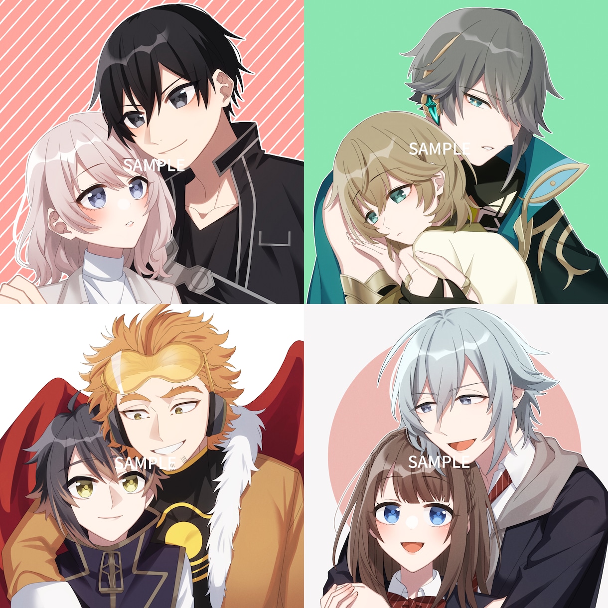 夢イラストなんでも描きます 男主女主問わずキャラとあなたの夢絵を描きます！ イメージ4
