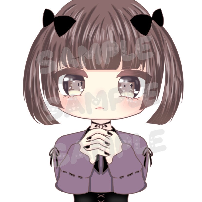 可愛いデフォルメアイコン(夢絵も〇)描きます いろいろな系統描いてます！いつでもご連絡ください！ イメージ3