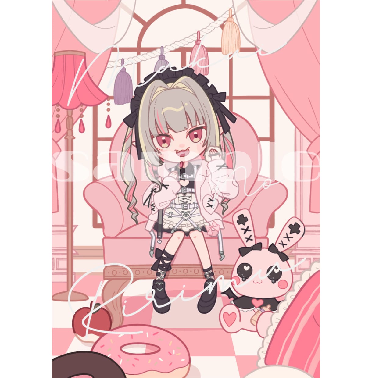 デフォルメの効いたポップで可愛いイラスト描きます ゲーム会社勤務イラストレーターが制作します！ イメージ6