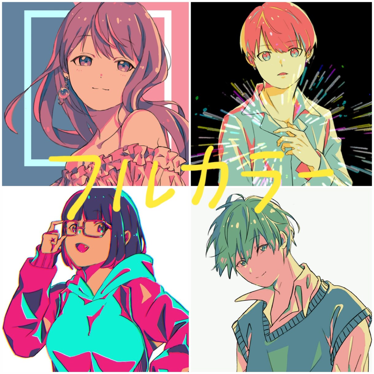 一枚絵！！魅力的なイラストお描きします オリジナルイラストやアイコンなど♪(´- `*) イメージ9