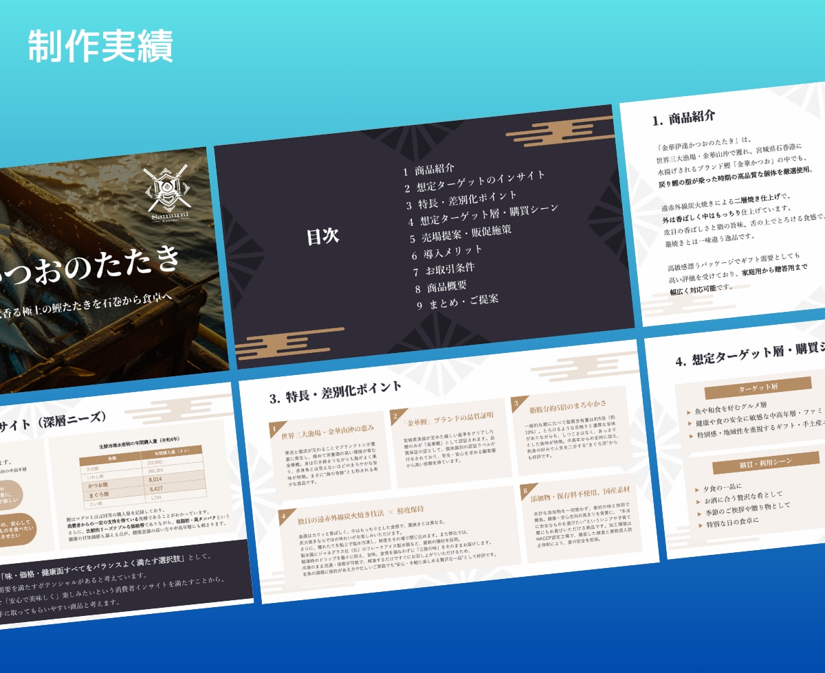 デザイン×事業理解で、伝わるを形にする資料作ります 上場企業の経営企画出身。営業資料や事業計画をデザインします。 イメージ8