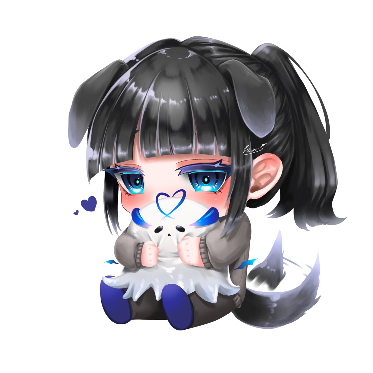 キラキラ可愛いデフォルメを描きます キラキラした可愛いデフォルメイラスト イメージ2
