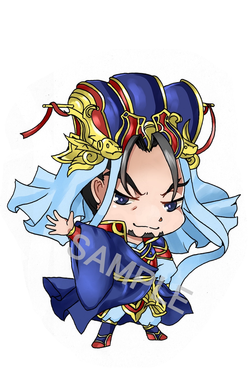 ミニキャライラストをお描きします 貴方の好きなキャラをぷにぷにした2等身キャラにしませんか？ イメージ5