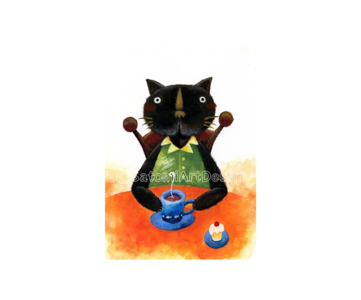 日本水彩画で上品で温かみのあるロゴを作成します 手描きならではの微妙な色使いや線で想いを形にします イメージ8