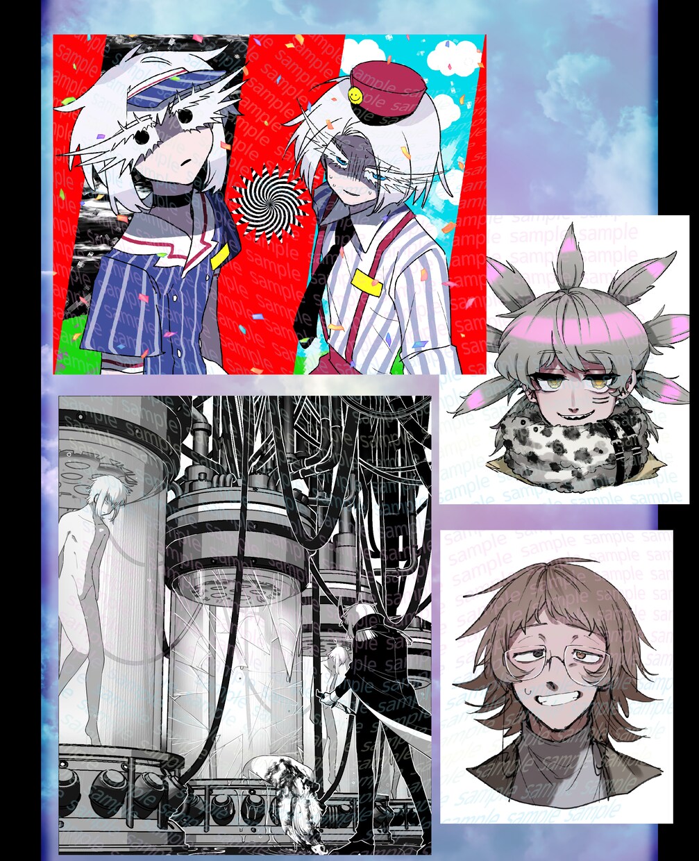 安価でお手軽にイラスト描きます 複数枚依頼で1枚単価をお安く提供可能！ イメージ2