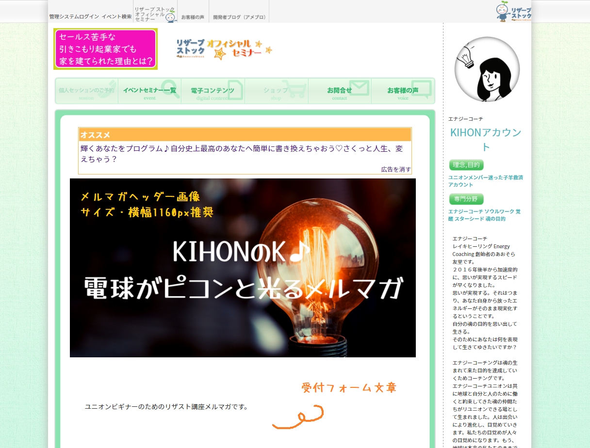 機械音痴なセラピストさんのリザスト初期構築します 機械音痴なリザストビギナーさんのはじめの一歩構築を代行します イメージ3