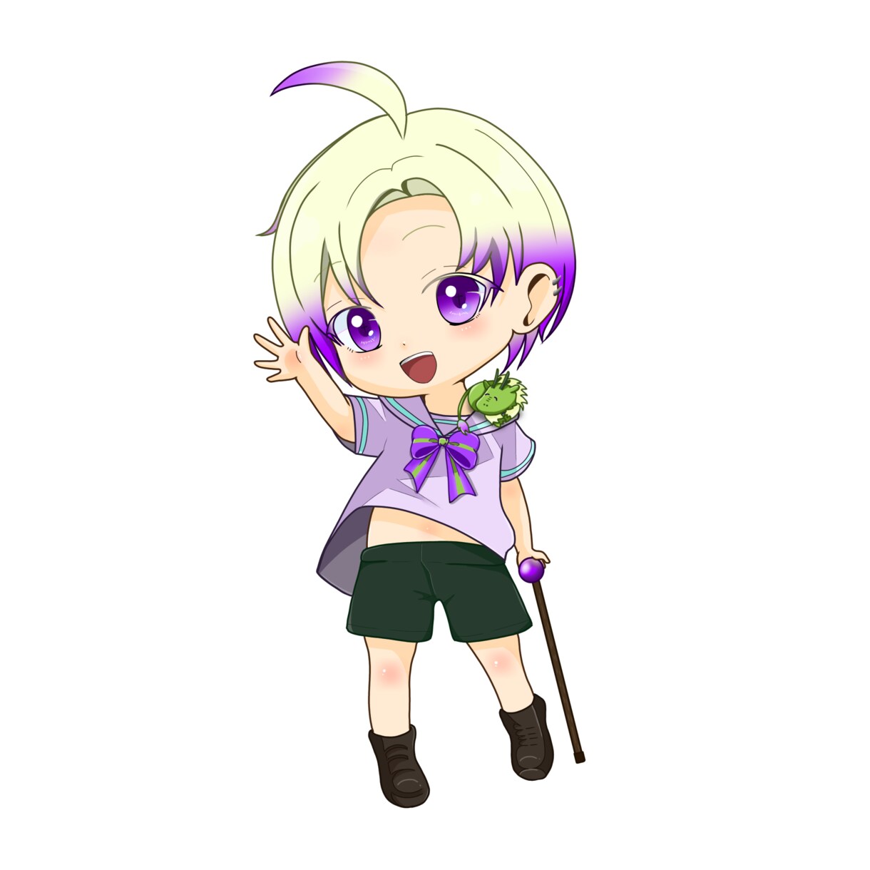 ミニキャラ作ります ぷにっと可愛い2等身から3等身のイラスト描きます イメージ3