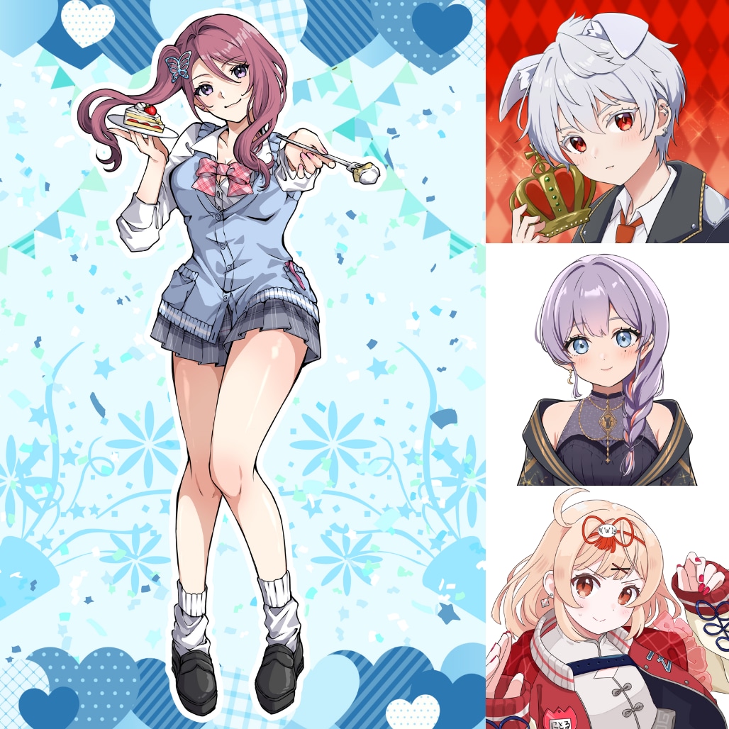 商用込み・可愛い絵柄！要望に合うイラスト描きます アニメ・イラスト/一枚絵・アイコン・立ち絵・動画配信・グッズ イメージ6