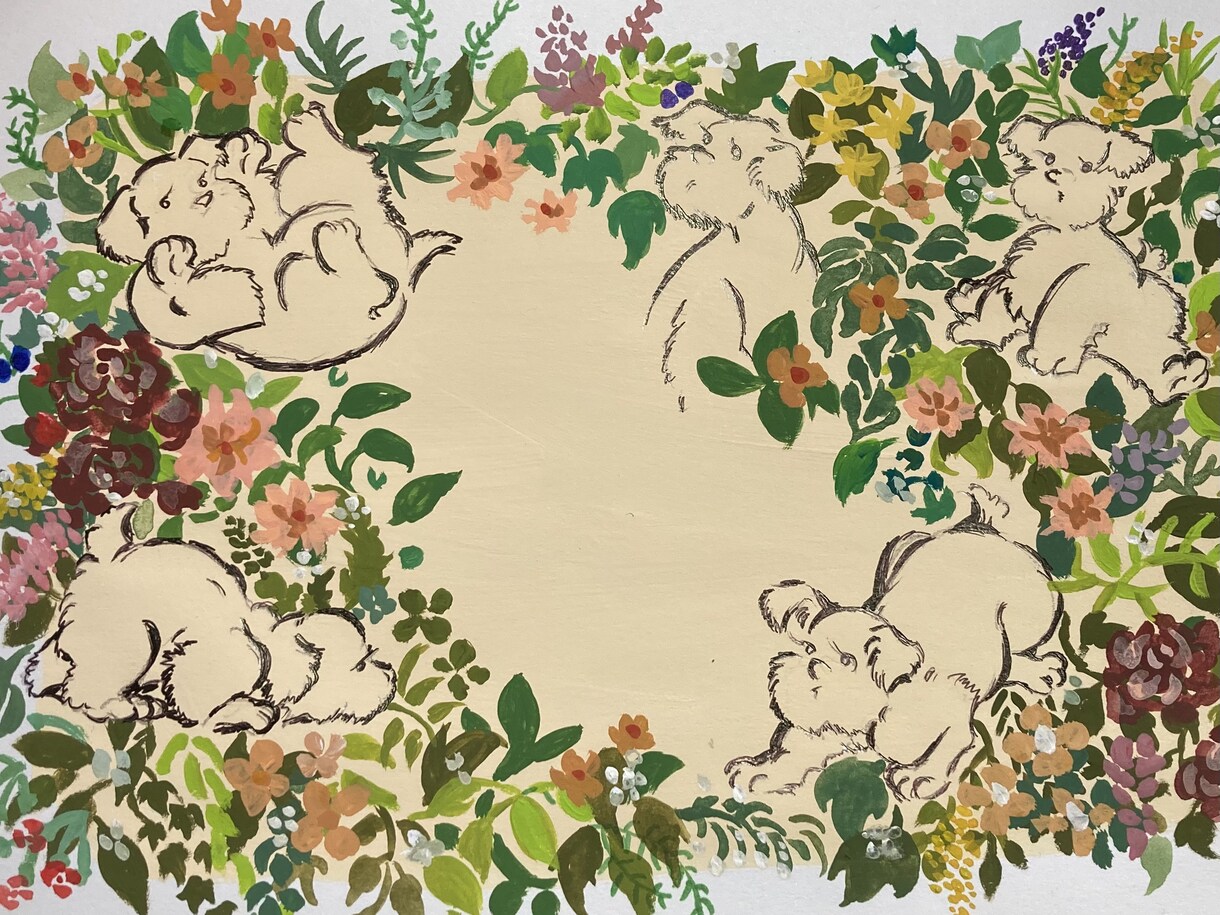 可愛いペット（犬、猫以外も可）似顔絵承ります ペット全般のアナログ原画を郵送します。犬猫以外も受付中！！ イメージ2