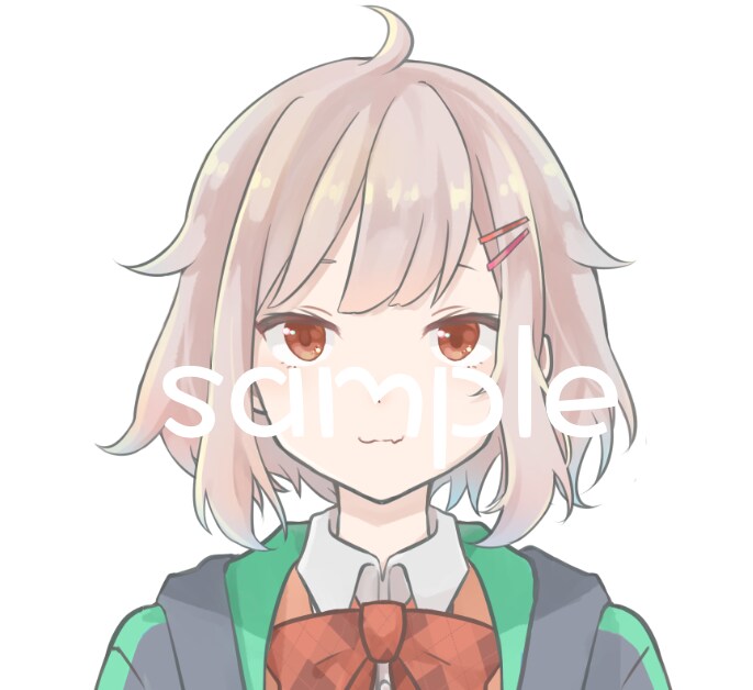 SNS等のアイコン描きます ミニキャラもOK！あなたのオリキャラ・イメキャラ描きます イメージ2