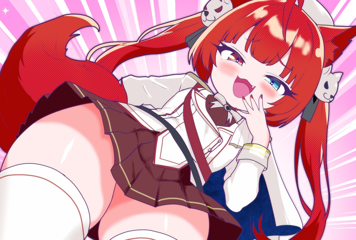 VTuberをメスガキ化して描きます ⭕サムネイル使用…報告不要！⭕グッズ化…報告不要！ イメージ5