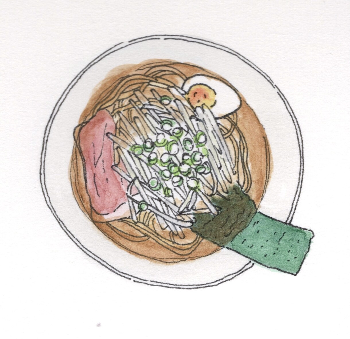 最短2日/メニューやSNS用食べ物イラスト描きます 水彩色鉛筆・パステル・線画の3つのテイストから選択できます イメージ5