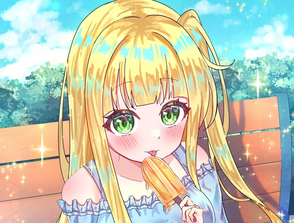 Vtuber向け！可愛い×高品質イラスト制作します 細部までこだわった1枚を制作いたします。 イメージ1