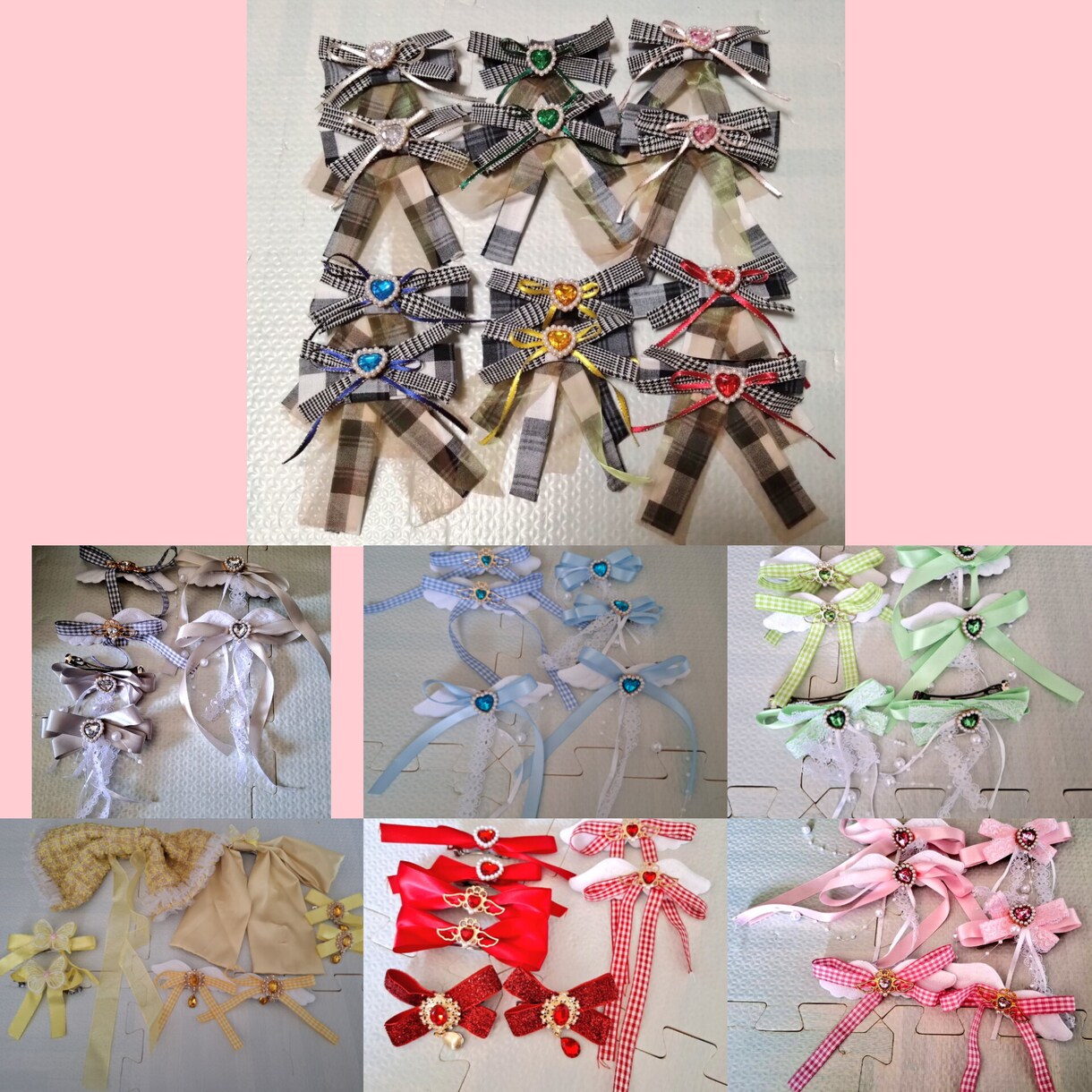 推し活に使える髪飾りや装飾作製します メンカラで髪飾りや装飾つくります！ イメージ1