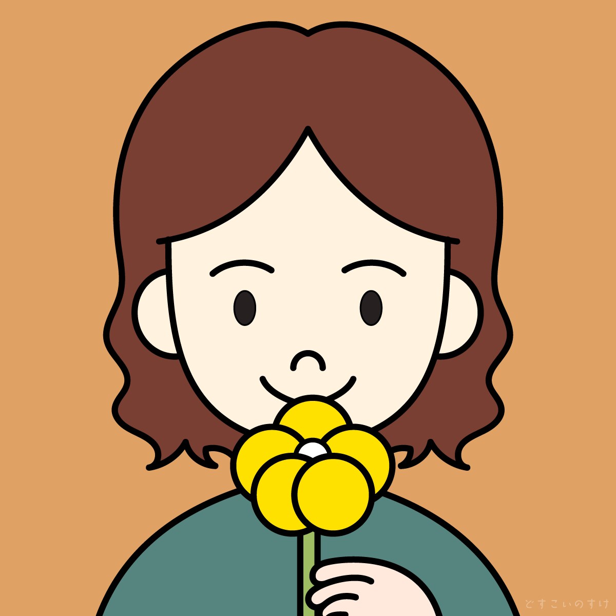 シンプルで親しみやすい、かわいい似顔絵を描きます 初めての方にも分かりやすい流れで丁寧に作ります！ イメージ5