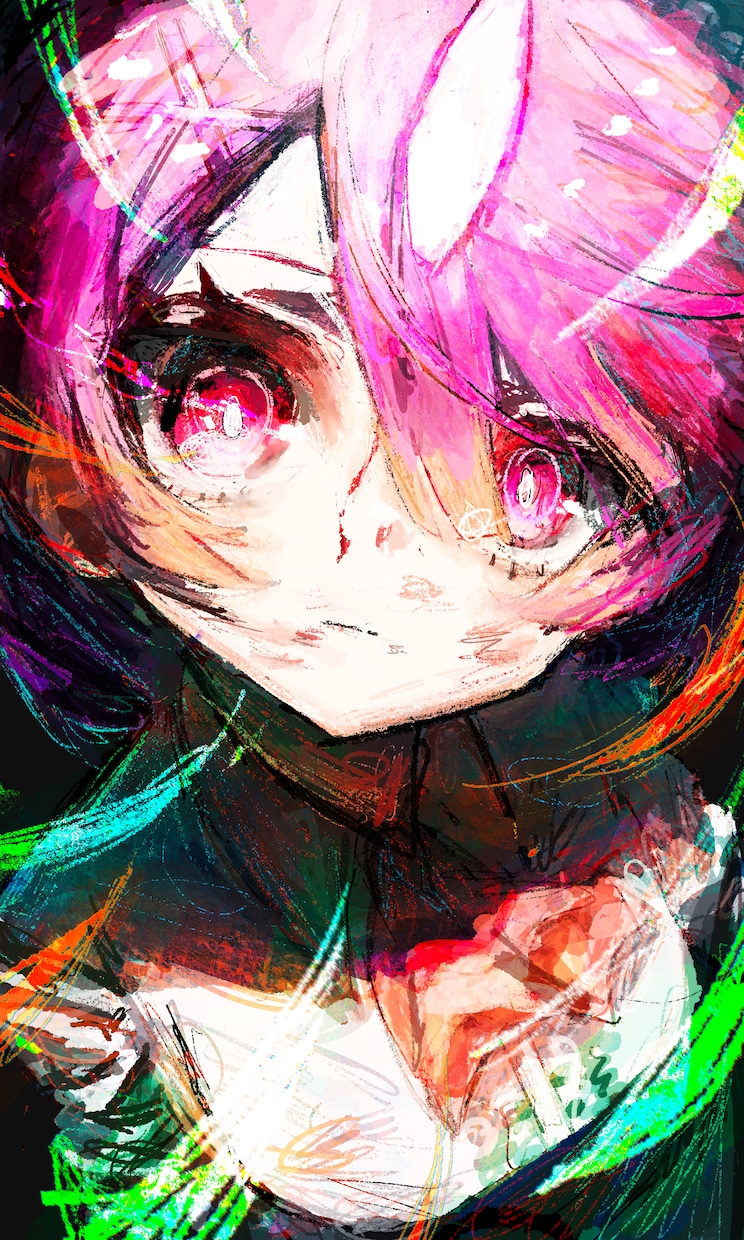 厚塗りで雰囲気あるイラストを制作致します アイコンイラスト･MVイラスト･動画や配信用などを制作します イメージ10