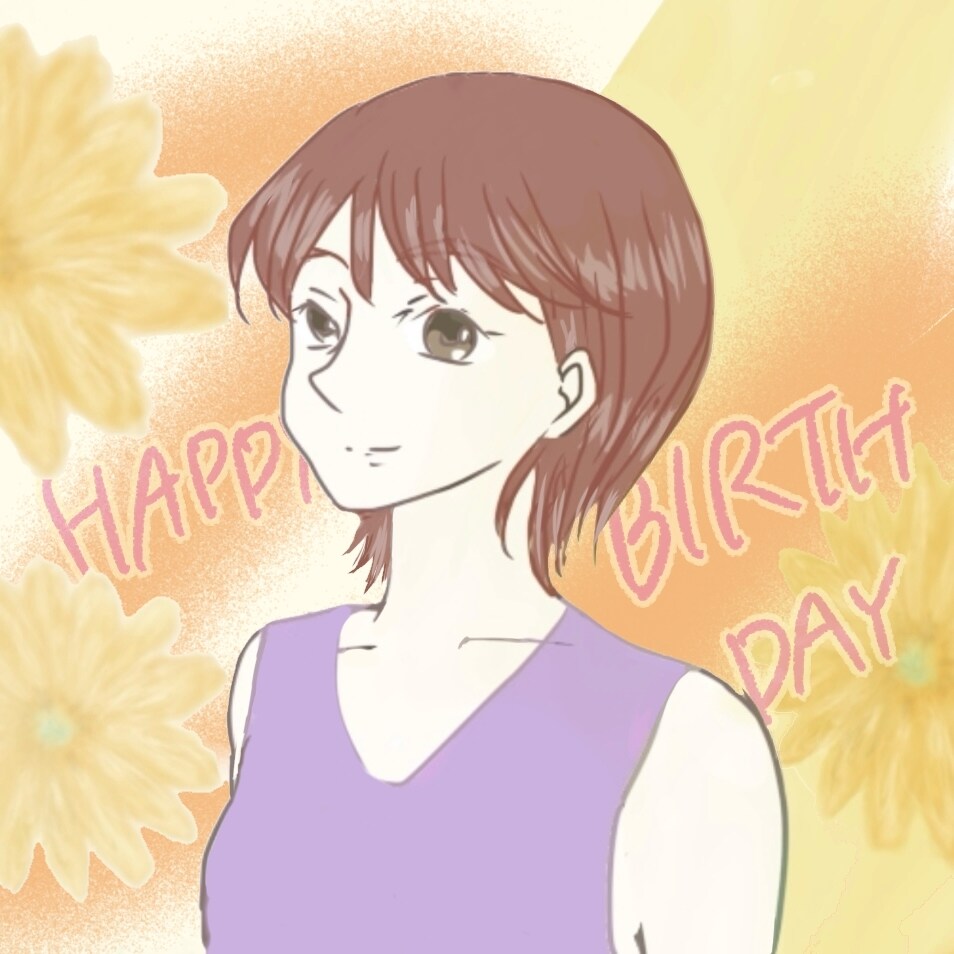 あなただけのデジタル誕生日イラストを描きます ご自身用にも！プレゼントにも！ イメージ2