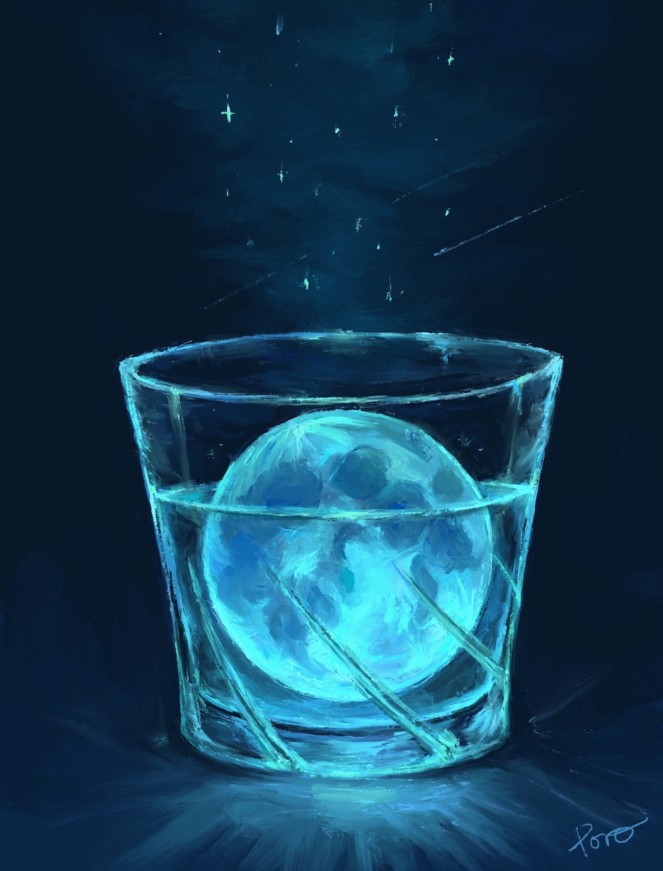 一枚絵を描きます 幻想的な風景・背景を描きます。 イメージ9