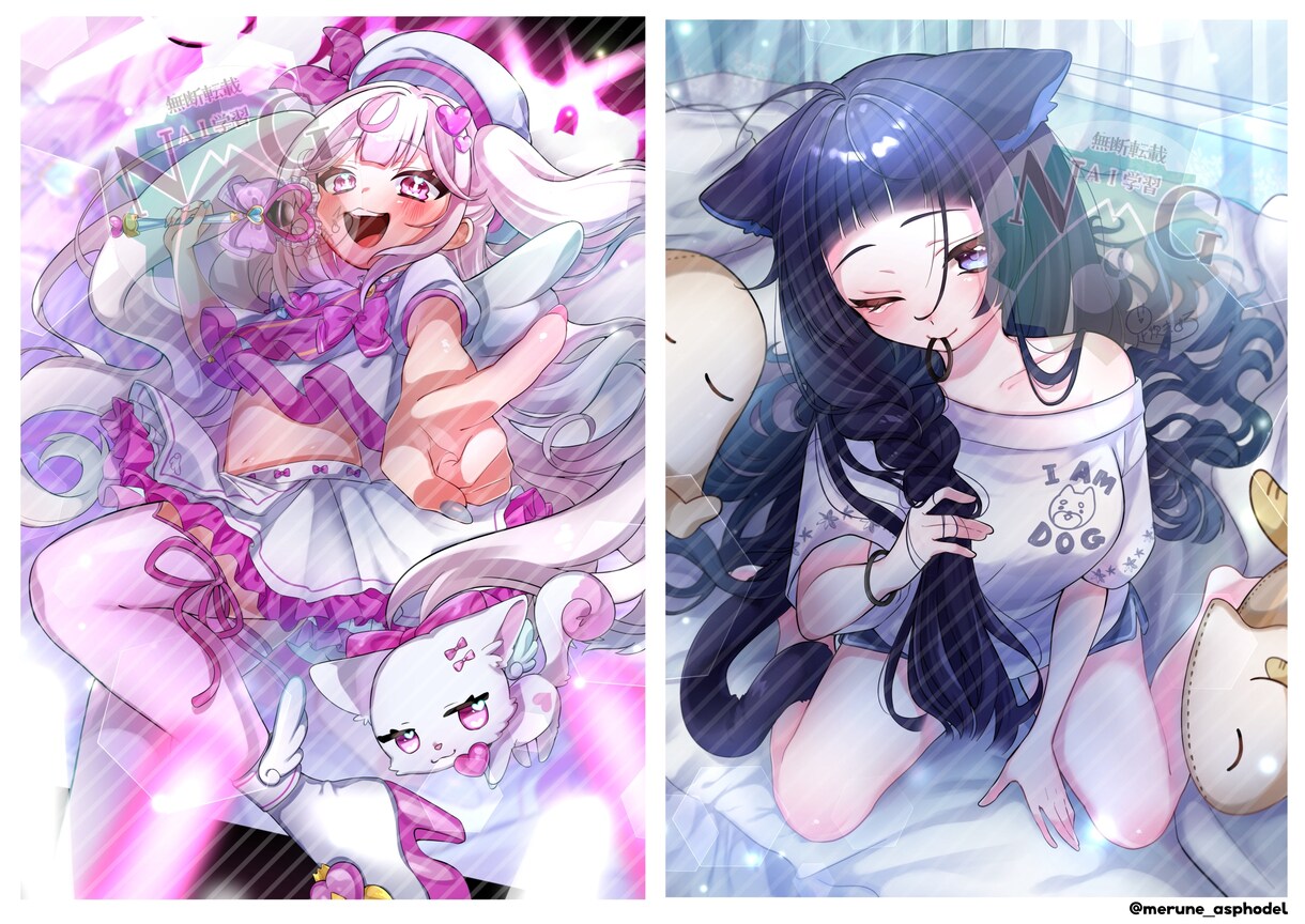 VTuberモデル制作いたします ☆一枚絵もSDも☆一括で揃う！ イメージ3