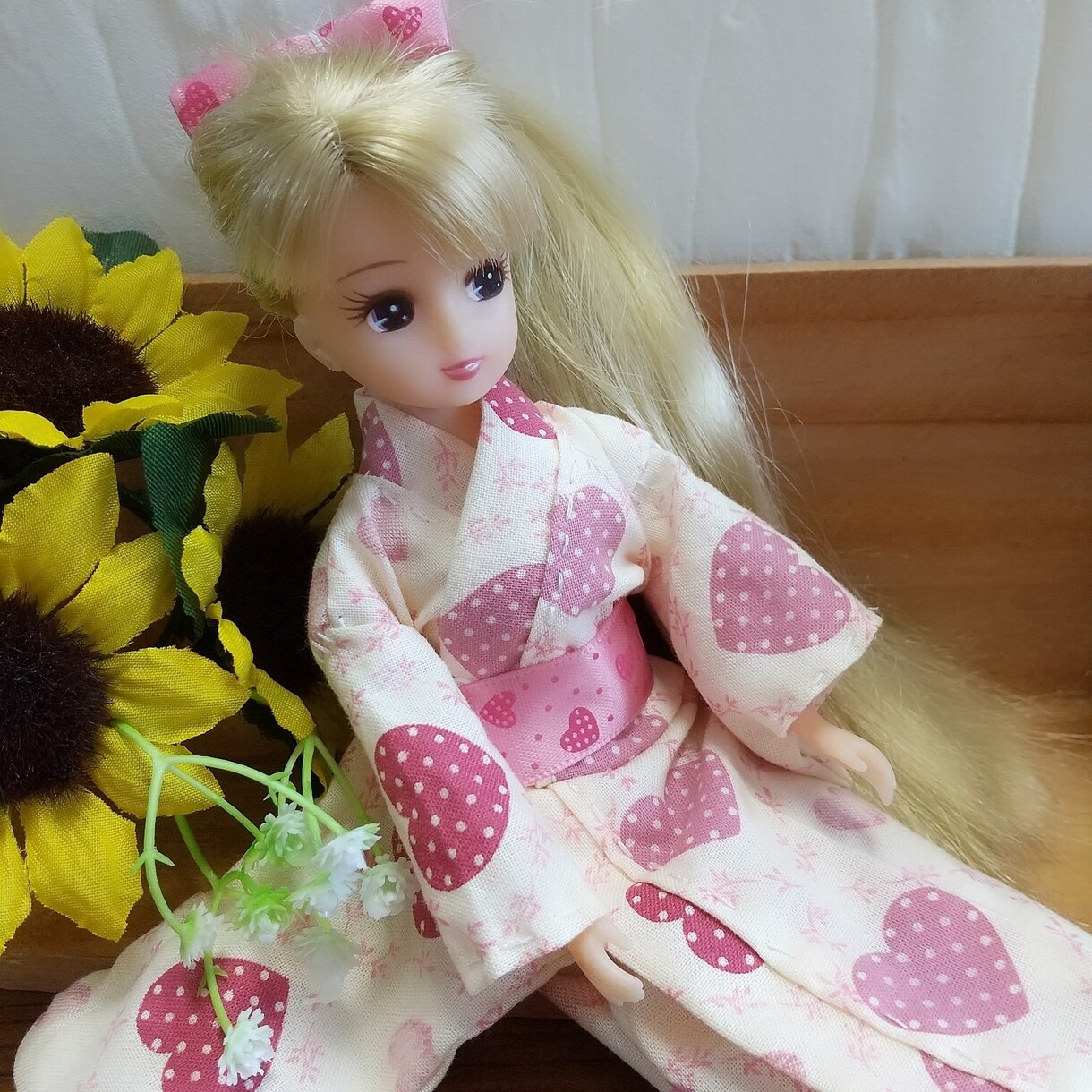 リカちゃん人形の浴衣をオーダーメイドで作ります リカちゃん人形の浴衣をオーダーメイドで作ります イメージ1