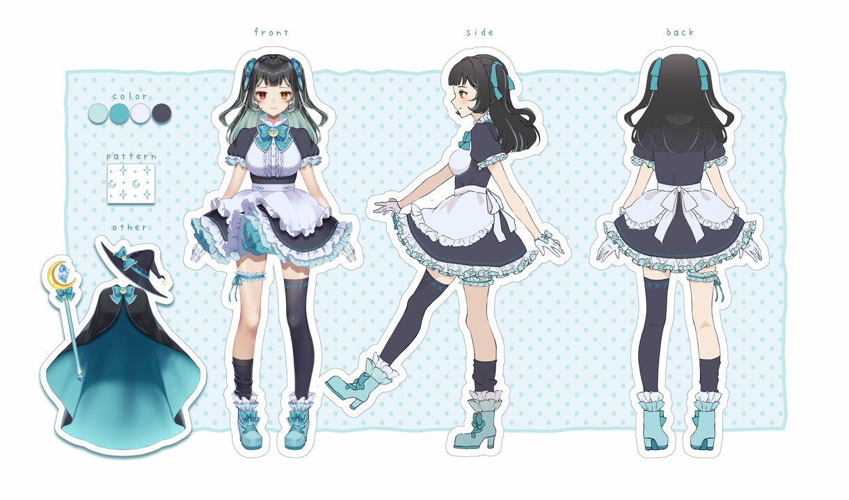 イラスト制作からモデリングまで全部やります 企業Vさんも担当してる安心の実績♪ イメージ4